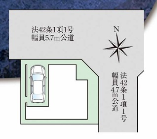  | ファーストタウン八尾市第１永畑町 | 区画図