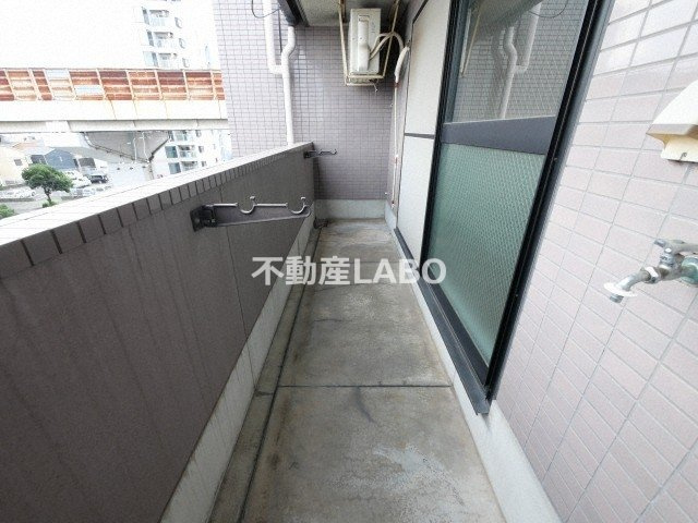 ドミール喜連のバルコニー