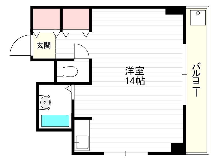ドミール喜連の間取り