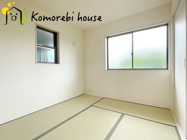 白岡市白岡　8期　新築一戸建て　リーブルガーデン　02の和室|和室があると、家にあたたかい雰囲気が生まれます