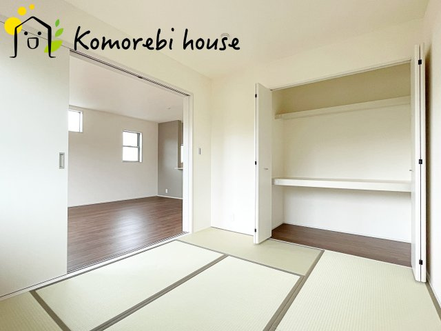 白岡市白岡　8期　新築一戸建て　リーブルガーデン　02の和室|きれいな和室です