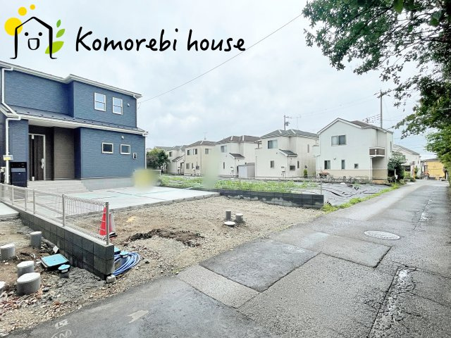 白岡市白岡　8期　新築一戸建て　リーブルガーデン　02の前面道路含む現地写真|前面道路含む現地写真です