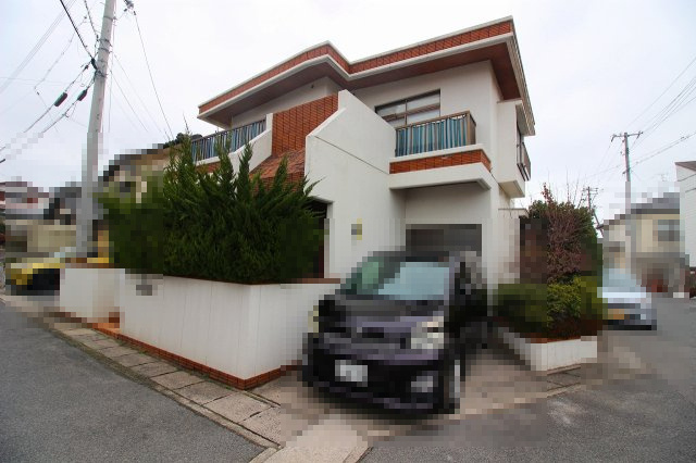 ■□旗ヶ崎1丁目RC戸建□■の外観|角地になり、日の当たる明るい住宅になります。