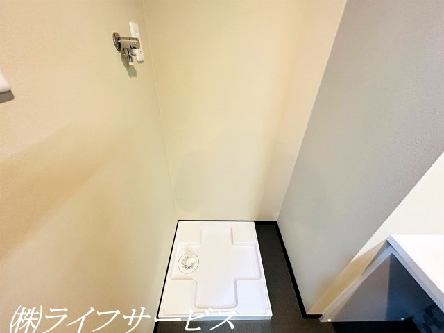 【洗面所】 | ユニライフ北大阪２号棟 | 洗濯パン