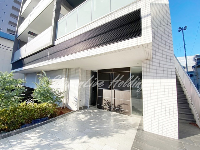 厚木市栄町２丁目の賃貸マンションのエントランス|おしゃれなエントランス♪