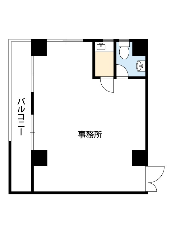 第２北條ビルの間取り