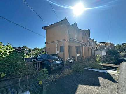 安佐南区八木５丁目の前面道路含む現地写真