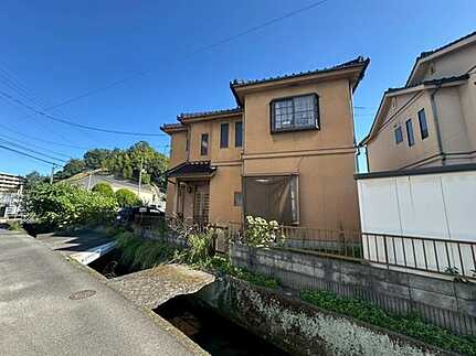 安佐南区八木５丁目の前面道路含む現地写真