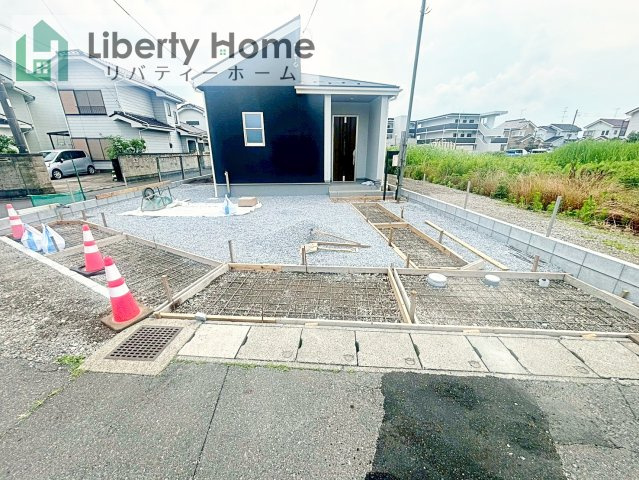 境町第8　新築戸建の庭