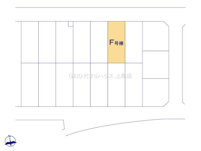 伊奈町栄1丁目46番第1期　新築戸建　ハートフルFの区画図