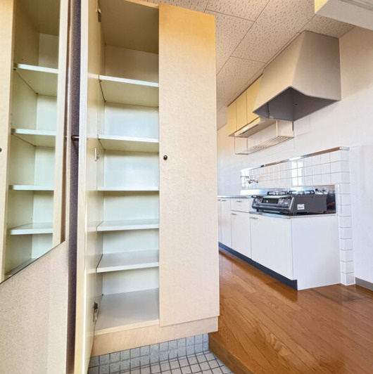ワンピースの玄関|玄関収納があるのもうれしいポイントです