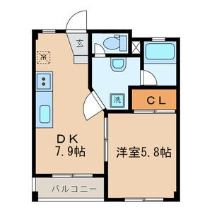 ワンピースの間取り