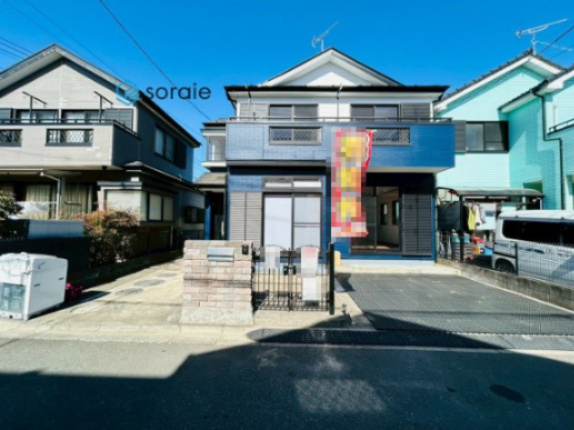 川越市府川　中古戸建の外観|令和8年２月19日撮影。