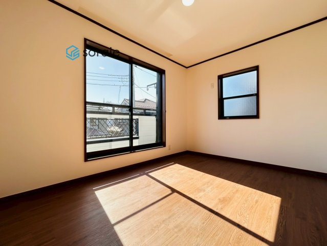 川越市府川　中古戸建の寝室|令和8年２月19日撮影。