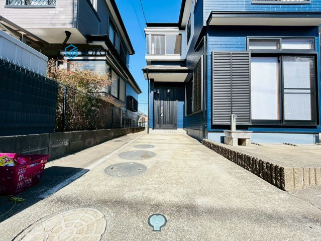 川越市府川　中古戸建の駐車場|令和8年２月19日撮影。
