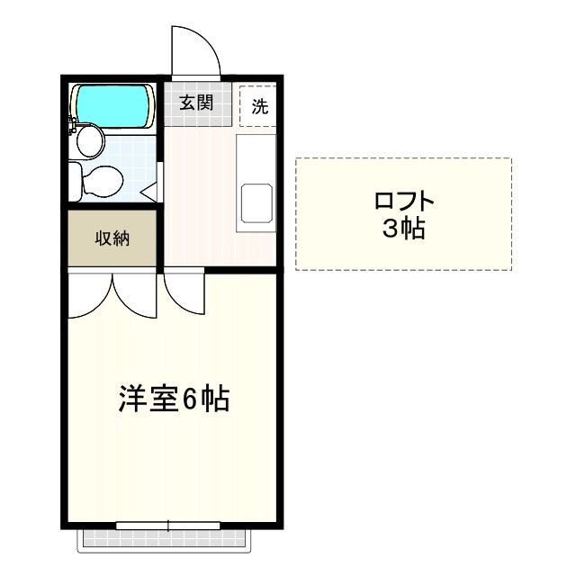 アベニュー四季の間取り