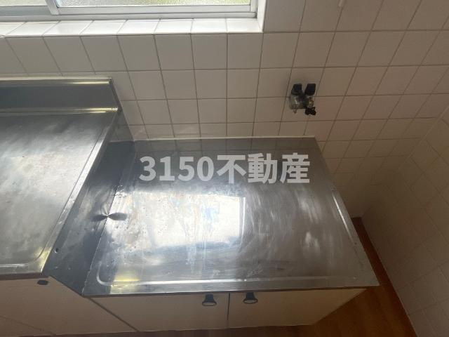 シャルマンパレスＵⅠのキッチン|ガスコンロ置場