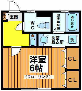 【間取り】 | エルシア西永福