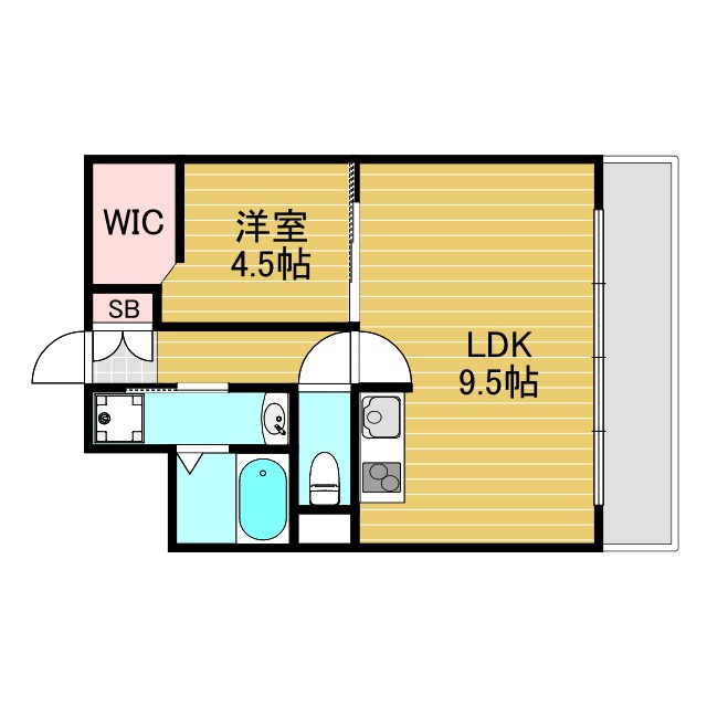 パークモダン新大阪の間取り