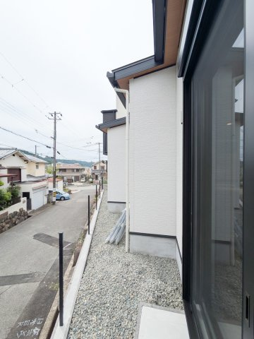有野台６丁目マリンホーム施工新築平家一戸建１号地の庭