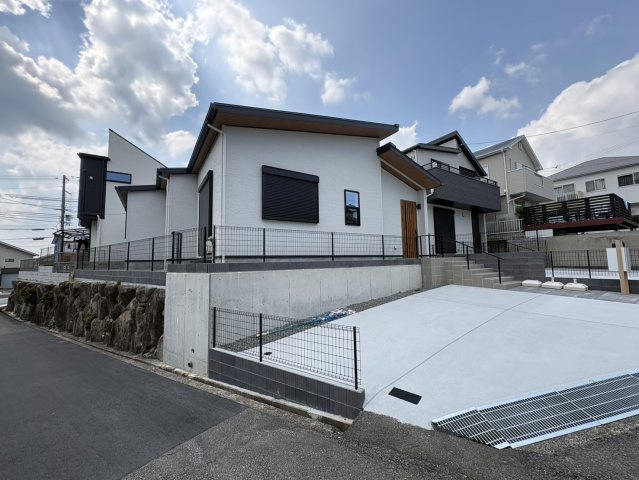 有野台６丁目マリンホーム施工新築平家一戸建１号地の外観