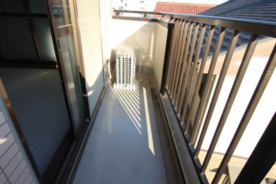 【バルコニー】 | 柳澤ハイツ | 別部屋参考写真です