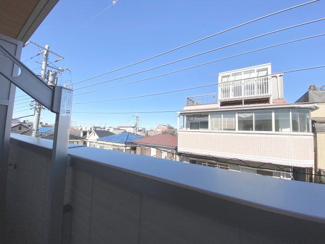 ルリアン北小岩Ⅲの展望|バルコニーからの眺めです