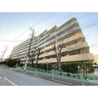 【外観】 | 中野坂上パーク・ホームズ | 鉄筋コンクリート造のがっちりとした建物。