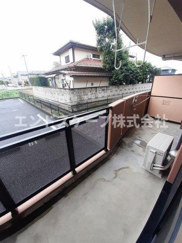サンフィールドのバルコニー|高崎、前橋のお部屋探しはエンドスケープまで！お客様の理想お聞かせ下さい♪
