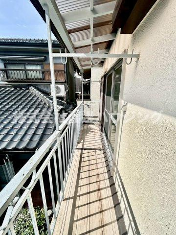 庄内栄町1丁目テラスハウスのバルコニー