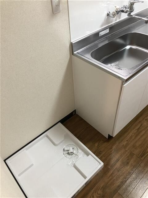 ヴィラコートマカベ１の洗面所