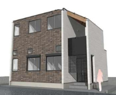 【外観】 | アカツキテラス和泉Ⅲ | 外観パース