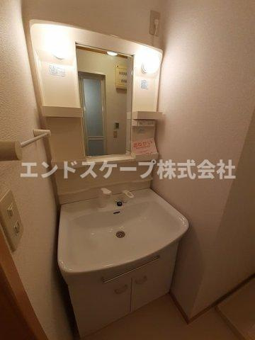 ヴィラ　桜Ａの独立洗面台|高崎、前橋のお部屋探しはエンドスケープまで！お客様の理想お聞かせ下さい♪