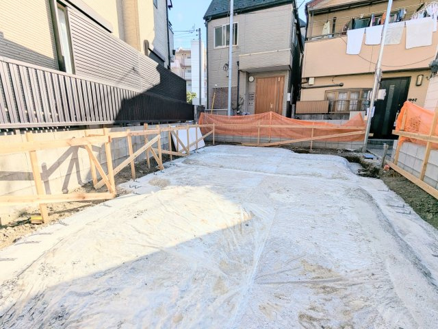 葛飾区お花茶屋３丁目の新築戸建の外観|～現地外観写真～