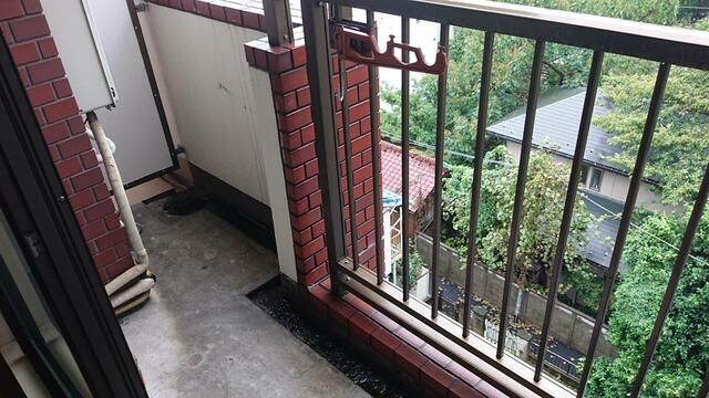 サンフラット佐藤のバルコニー
