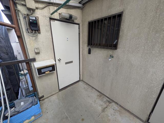 松島荘の玄関