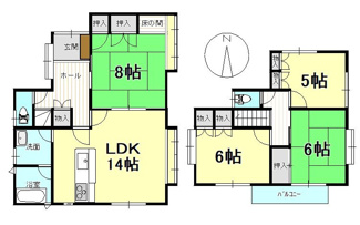 【間取り】 | 戸建　安城寺町