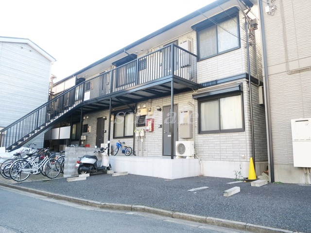 グレイシス王子Ａ棟の外観|アパートの正面になります