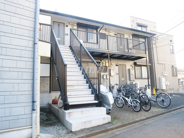 グレイシス王子Ａ棟の外観|アパートの正面です