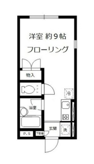 【間取り】 | グリーンハイツＭ | 間取り図になります。