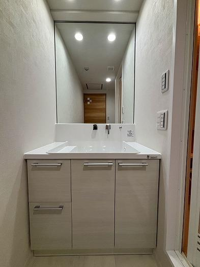 鷺沼東パーク・ホームズ弐番館の独立洗面台