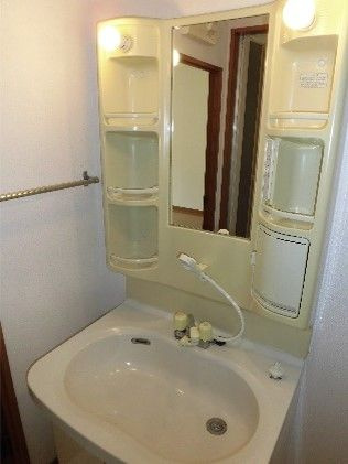 メルローズ和白東Aの洗面所