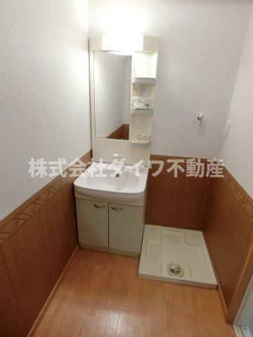 Grand　court　壱番館の洗面所