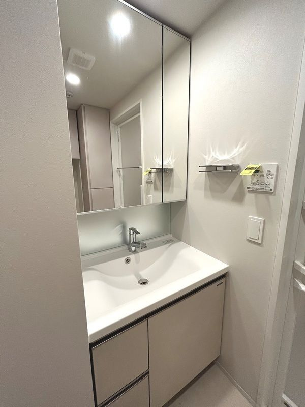 ルフォンプログレ押上EASTの洗面所