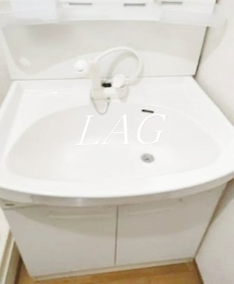 【洗面所】 | ハピネスⅢ | 独立洗面台です。