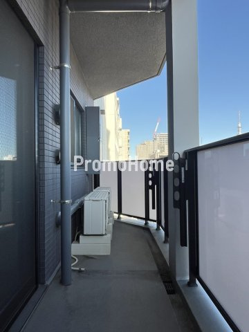 カバナ浅草橋のバルコニー