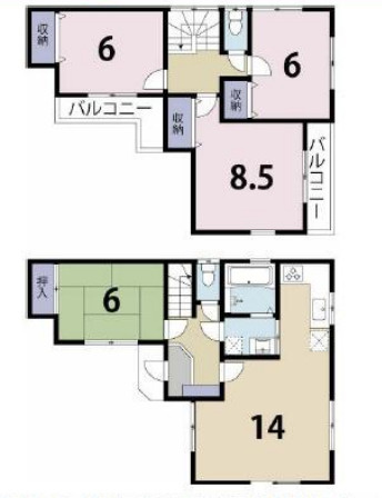 鴻巣市宮前　中古一戸建て
