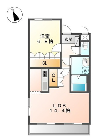 【間取り】 | シャトー・ル・レーヴ壱番館
