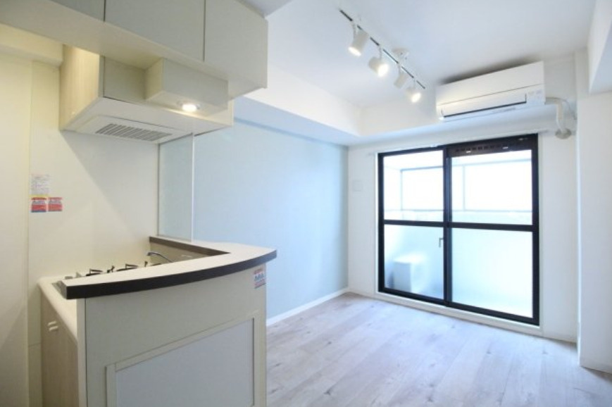 足立区千住寿町の賃貸マンションの居間・リビング