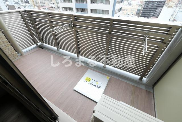 リヴェント福島のバルコニー